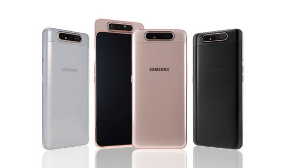 三星Galaxy A80已发布，升降加旋转镜头设计，正面屏占比进一步提升