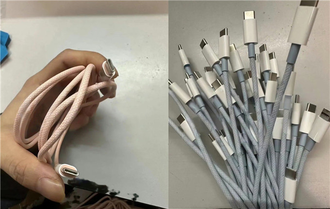苹果iPhone 15系列将使用USB-C编织数据线_iOS修复大师资讯