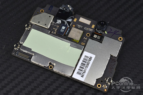 大神Note3的PCB正面主要是连接器