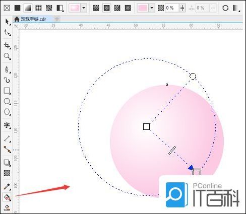 CorelDraw怎么绘制一串手链 CDR绘制手链平面图的步骤教程【详解】