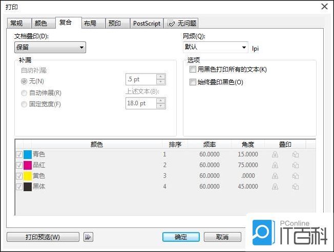 CorelDRAW软件打印怎么设置复合选项卡【详解】