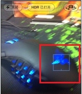 iPhone4S拍照时如何调整焦距