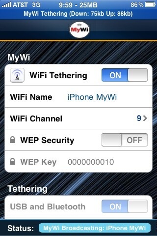 iPhone4S如何创建wifi热点