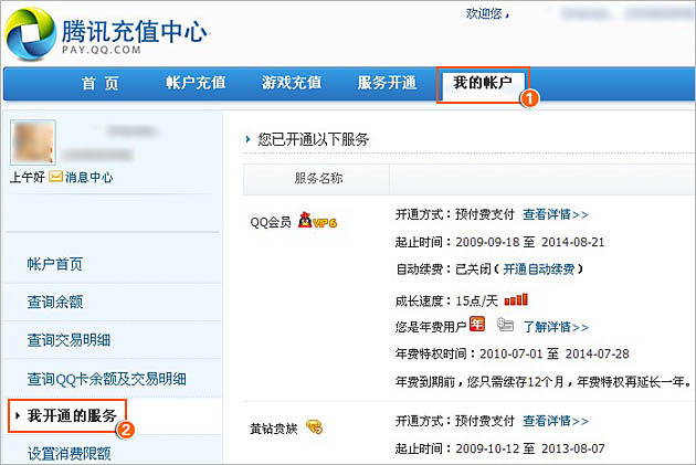 QQ音乐如何查询绿钻是否开通成功