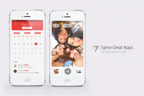 ios7界面设计是怎样的