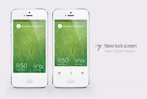 ios7界面设计是怎样的