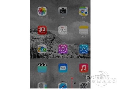 ios7控制中心怎么打开