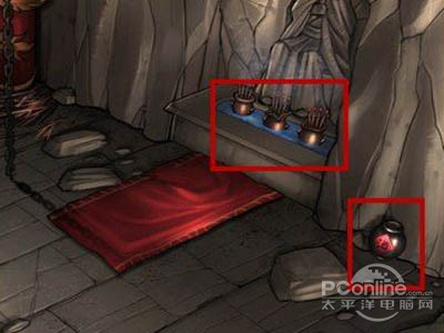 移动到右边，找到一个酒缸