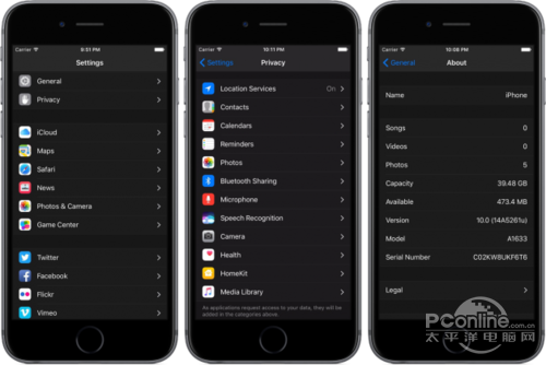 iOS10 DarkMode