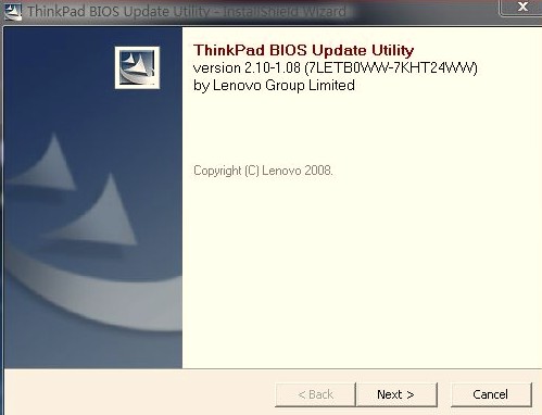 ThinkPad笔记本如何升级BIOS程序 ThinkPad笔记本如何升级BIOS程序