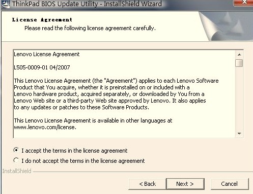 ThinkPad笔记本如何升级BIOS程序 ThinkPad笔记本如何升级BIOS程序