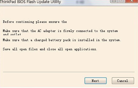 ThinkPad笔记本如何升级BIOS程序 ThinkPad笔记本如何升级BIOS程序