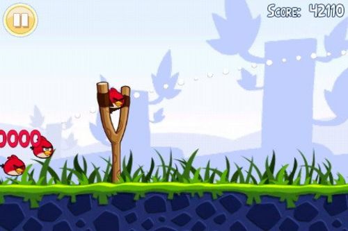 愤怒的小鸟游戏截图