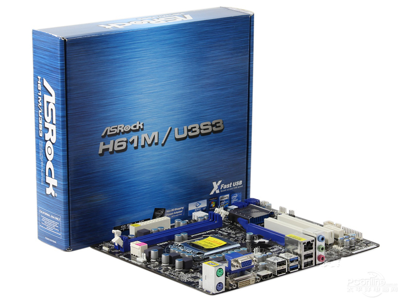 华擎H61M/U3S3