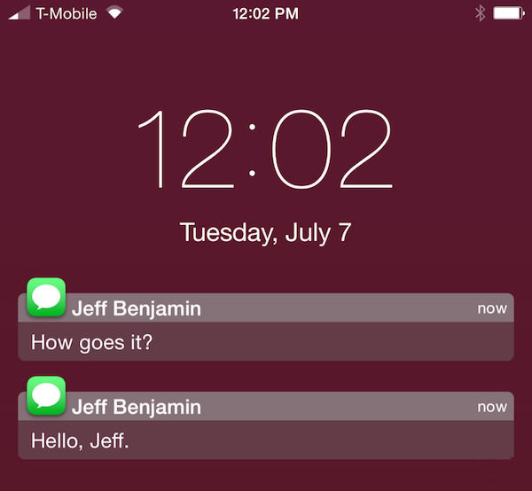 如何让iPhone 锁屏通知变身Apple Watch样式【详解】