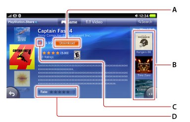 PSVita的PlayStation®Store是 PSVita的PlayStation®Store是