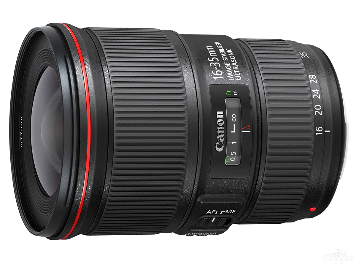 焦点与焦距的关系 佳能16-35mm f/4L IS USM
